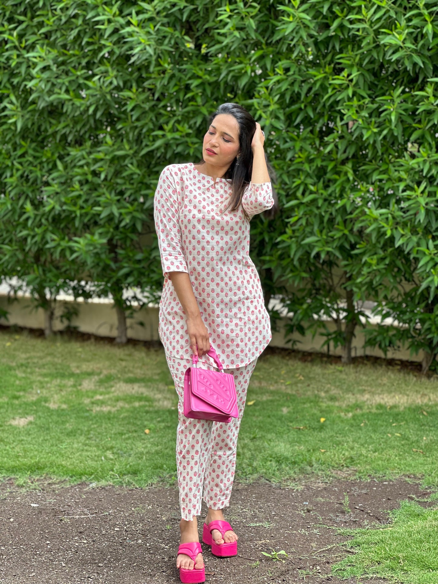 Jaipuri Print Coord Set