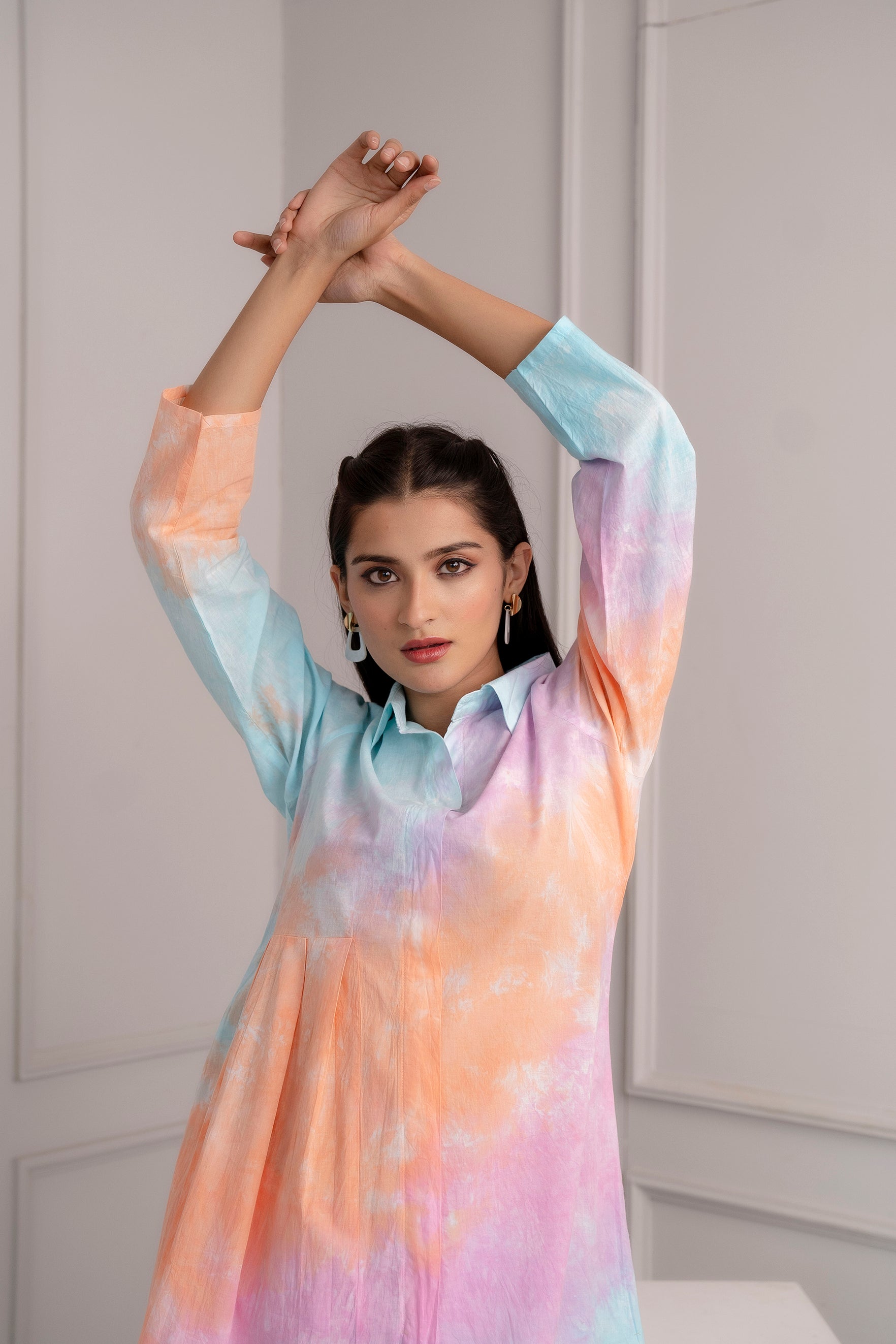 Top Tie Dye Co-ord Set Available at Savistudio