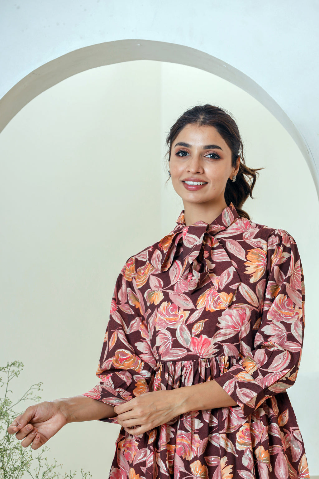 Paisley finesse muslin co ord set