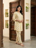 Yellow & White Co-ord Set