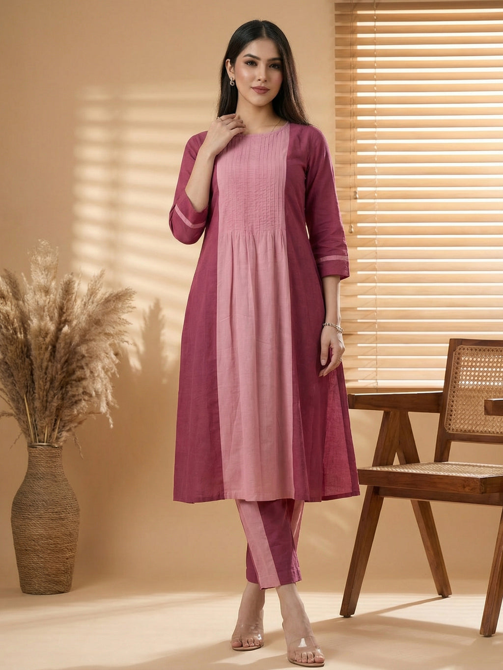 Blush Whimsy Cotton Co-ord Set
