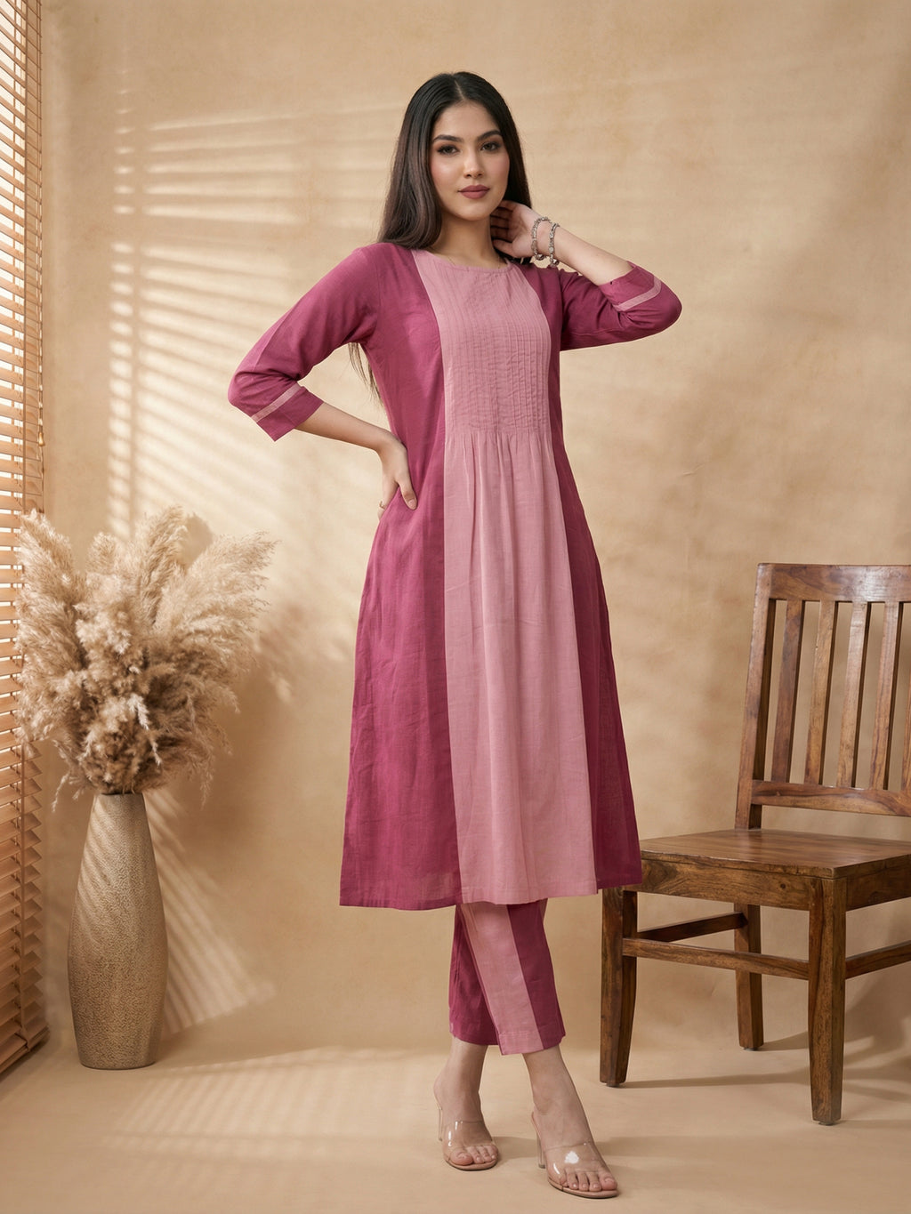 Blush Whimsy Cotton Co-ord Set